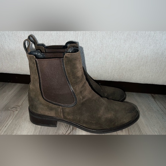 Thursday Boot Company Shoes - Thursday Boot Company Duchess Chelsea Boots Women’s Sz 11 Chocolate Suede Ankle